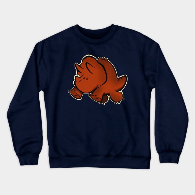 Triceratops Crewneck Sweatshirt by westinchurch